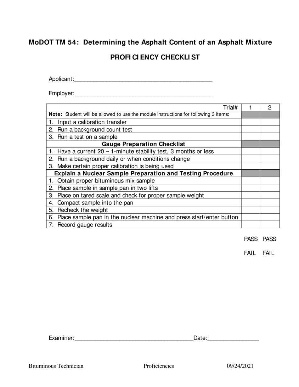 Bituminous Technician Proficiency Pack - Missouri, Page 9