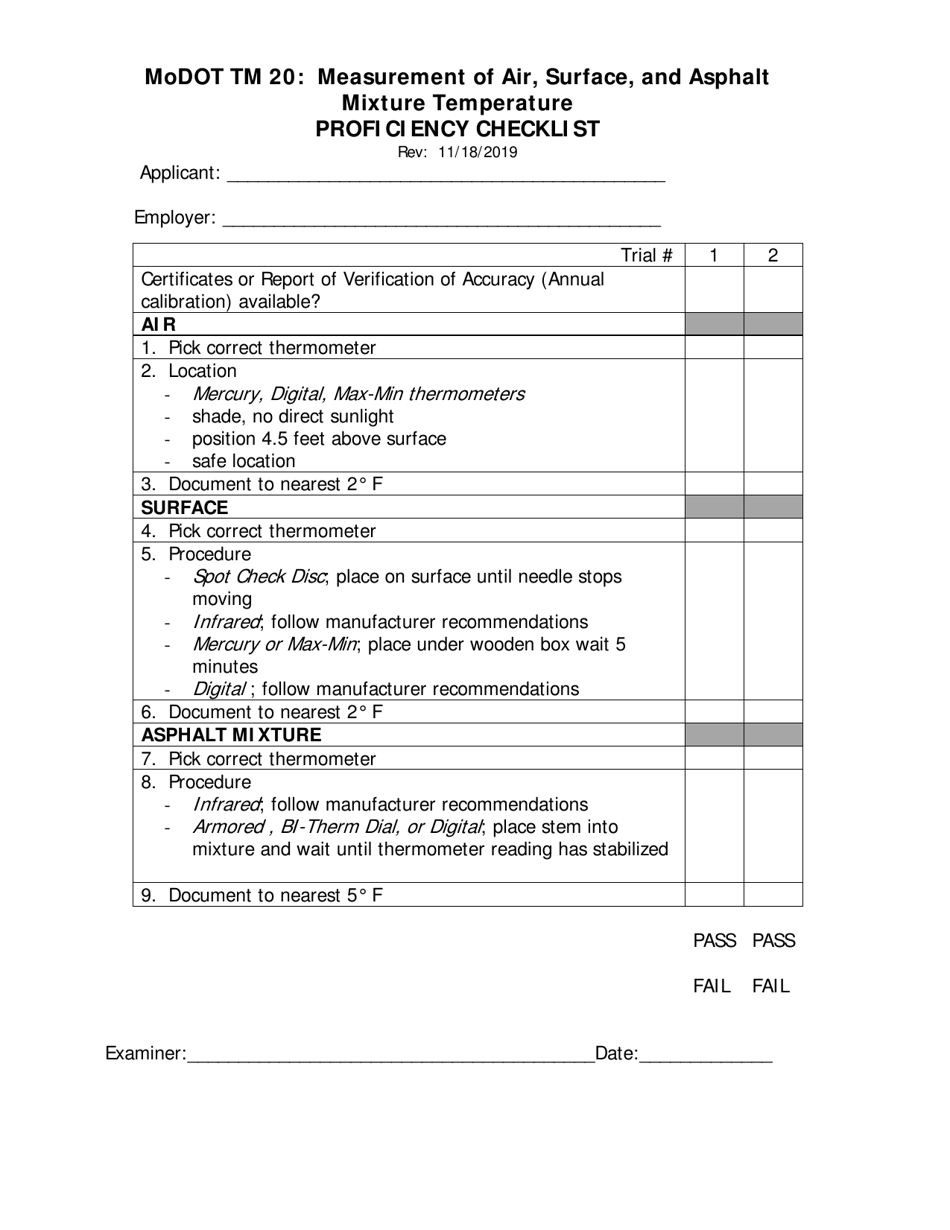 Concrete Field Proficiency Pack - Missouri, Page 2