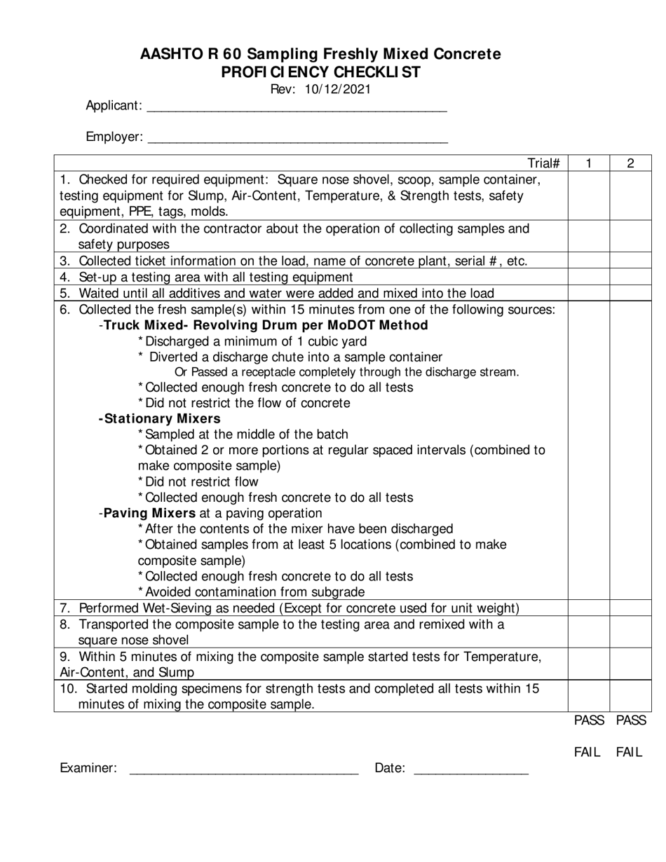 Concrete Field Proficiency Pack - Missouri, Page 4