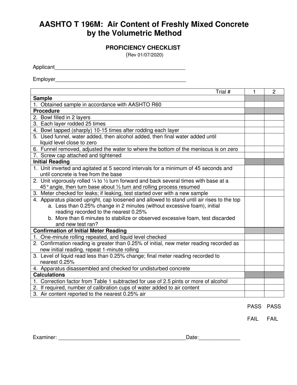 Concrete Field Proficiency Pack - Missouri, Page 9