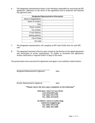 Electronic Prior Claims System Access Agreement - Montana, Page 2