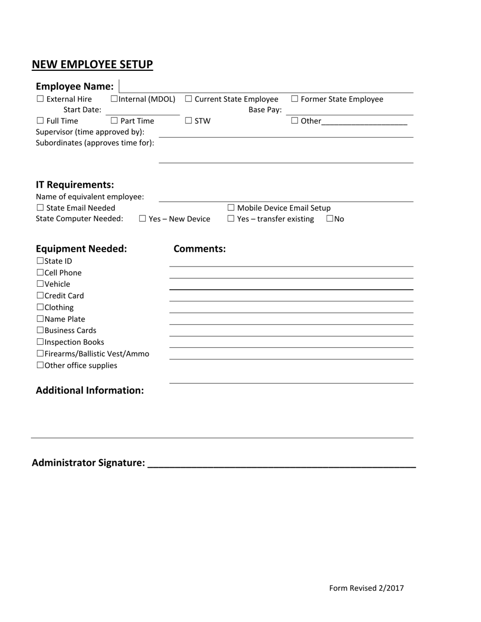 Montana New Employee Setup - Fill Out, Sign Online and Download PDF ...