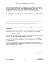 Arpa Water &amp; Sewer Infrastructure Grant Application Worksheet - Montana, Page 15