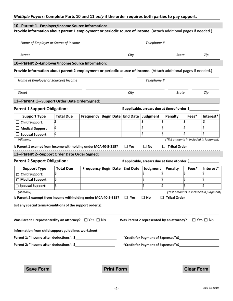 Montana State of Montana Case Registry and Vital Statistics Reporting ...