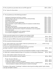 Nebraska Residual Malpractice Insurance Authority Professional Liability Application Occurrence Form - Nebraska, Page 7