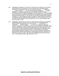 Appendix A Legal Description Dictionary Statements - Nebraska, Page 22