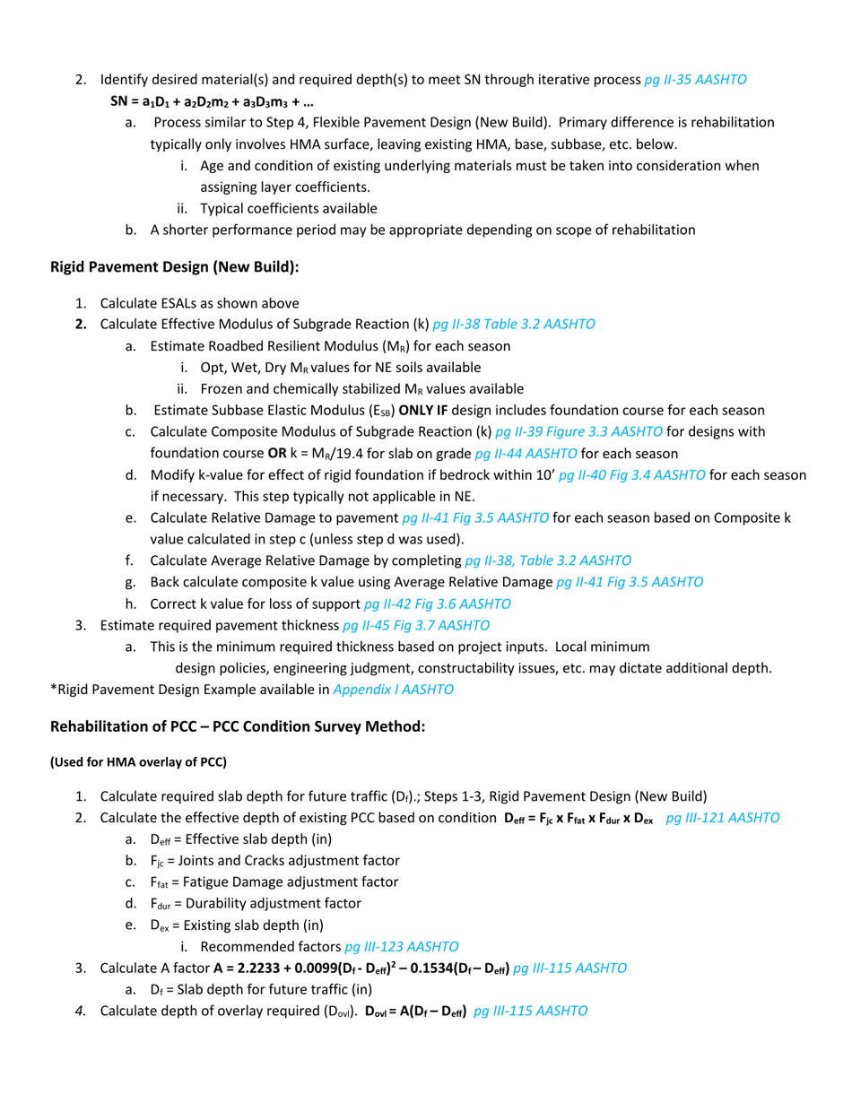 Local Projects Pavement Design Guidance - Nebraska, Page 3
