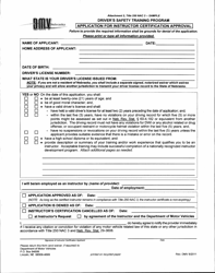 Attachment 2 Application for Instructor Certification Approval - Stop Program - Nebraska, Page 2