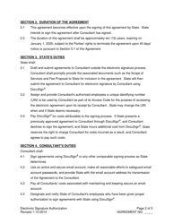 Electronic Signature Authorization Agreement - Nebraska, Page 2