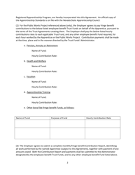Apprenticeship Agreement Form - Nevada, Page 2