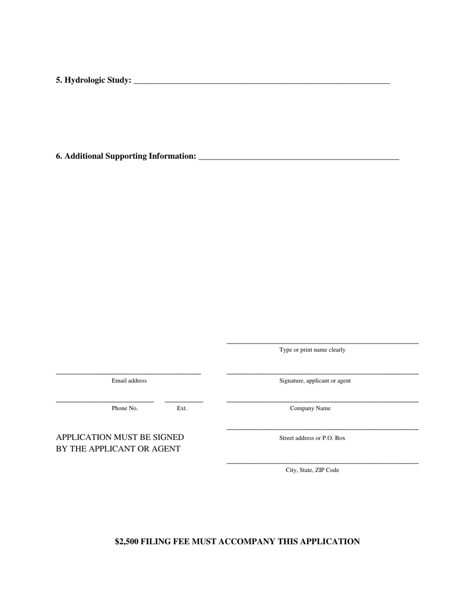 Application for Permit to Establish and Operate a Project to Recharge, Store and Recover Water Underground - Nevada, Page 3