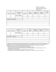 Standard Operating Procedure for Calibration of Thermometers - Sample - Nevada, Page 7