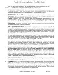Form U200 Uic Permit Application - Nevada, Page 5