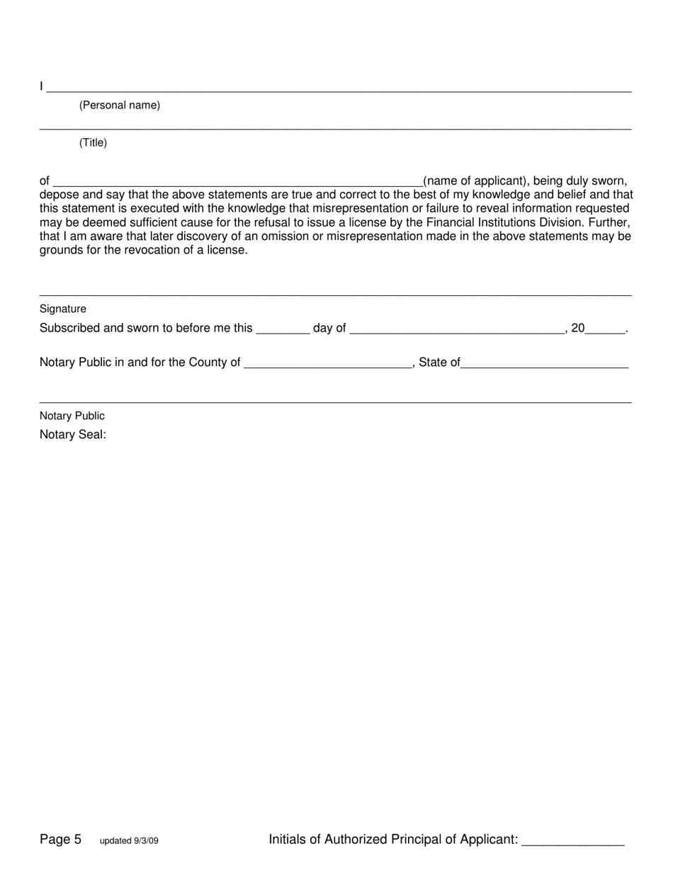 Non-personal History Record - Nevada, Page 5