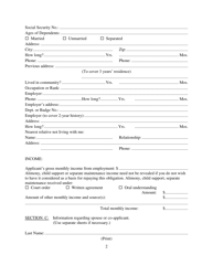 Application for Credit Used in Any Sale of Vehicle Governed by Nrs 97.299 - Nevada, Page 2