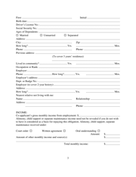Application for Credit Used in Any Sale of Vehicle Governed by Nrs 97.299 - Nevada, Page 3