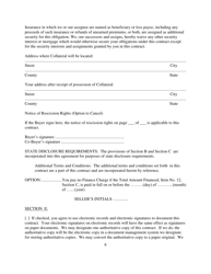 Contract for Sale and Security Agreement for Sale of Vehicle With Precomputed or Add-On Interest to Be Paid - Nevada, Page 6
