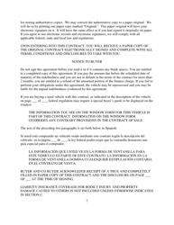 Contract for Sale and Security Agreement for Sale of Vehicle With Larger Final Payment and Option to Refinance - Nevada, Page 7