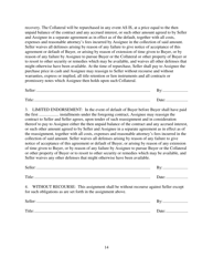 Contract for Sale and Security Agreement for Sale of Recreational Vehicle With Simple Interest to Be Paid - Nevada, Page 14