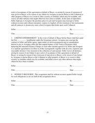 Contract for Sale and Security Agreement for Sale of Recreational Vehicle With Precomputed or Add-On Interest to Be Paid - Nevada, Page 14