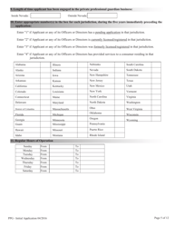 Application for Licensing Private Professional Guardian Entity - Nevada, Page 5