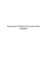 &quot;Stormwater Pollution Prevention Plan (Swppp)&quot; - Nevada