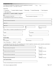 Renewal Application for Registration - Nevada Debt-Management Services Provider - Nevada, Page 3