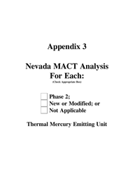 Mercury Operating Permit to Construct Application - Nevada, Page 17