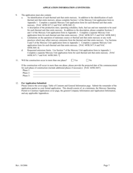 Mercury Operating Permit to Construct Application - Nevada, Page 8
