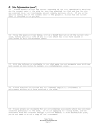 Brownfields Funding Application - Nevada, Page 2