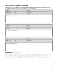 Abc Operator Trainer Application - Nevada, Page 2