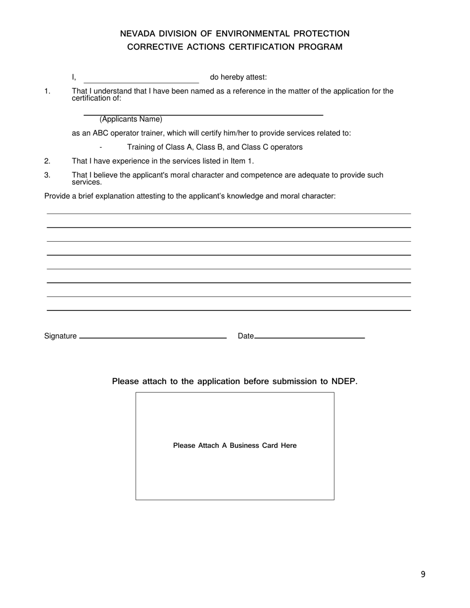 Abc Operator Trainer Application - Nevada, Page 9