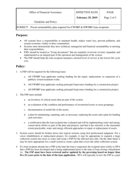 Fiscal Sustainability Plan Required for Cwsrf &amp; Dwsrf Loan Recipients - Nevada, Page 2