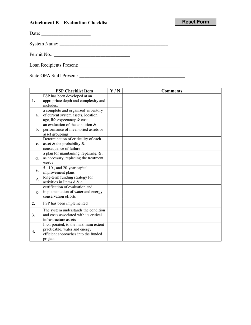 Fiscal Sustainability Plan Required for Cwsrf  Dwsrf Loan Recipients - Nevada, Page 5