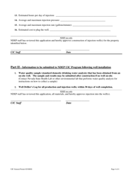 UIC Form U211 Uic Approval Request for Domestic Geothermal Injection Wells - Nevada, Page 4