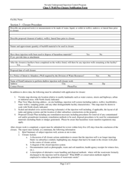 Class V Well Pre-closure Notification Form - Nevada, Page 2