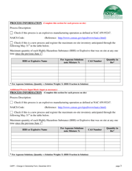 Change of Ownership Notification Form - Chemical Accident Prevention Program (Capp) - Nevada, Page 4