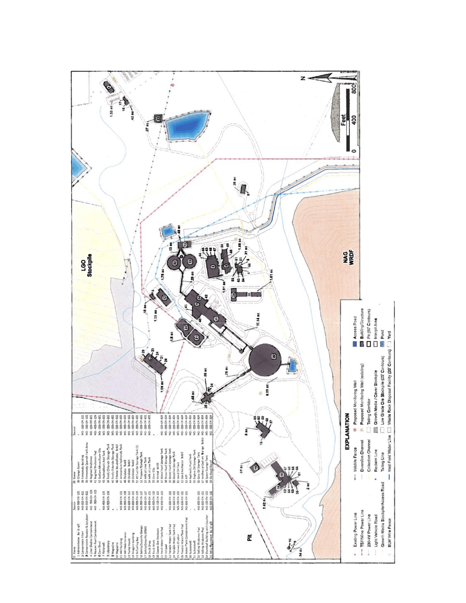 Reclamation Plan and Permit Application for a Mining Operation - Nevada, Page 22