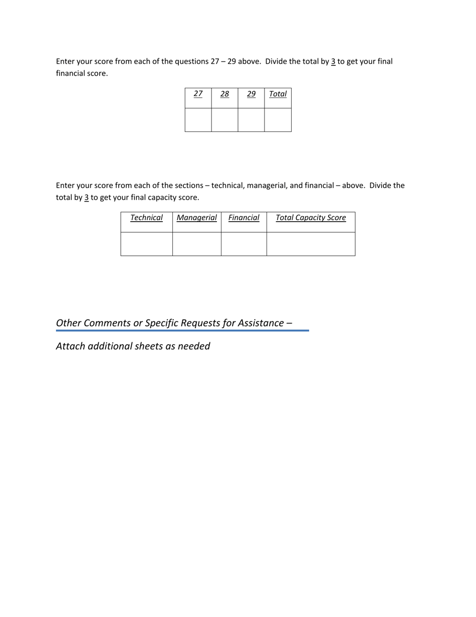 Technical, Managerial and Financial (Tmf) Capacity Survey for Public Water Systems (Pws) - Nevada, Page 29