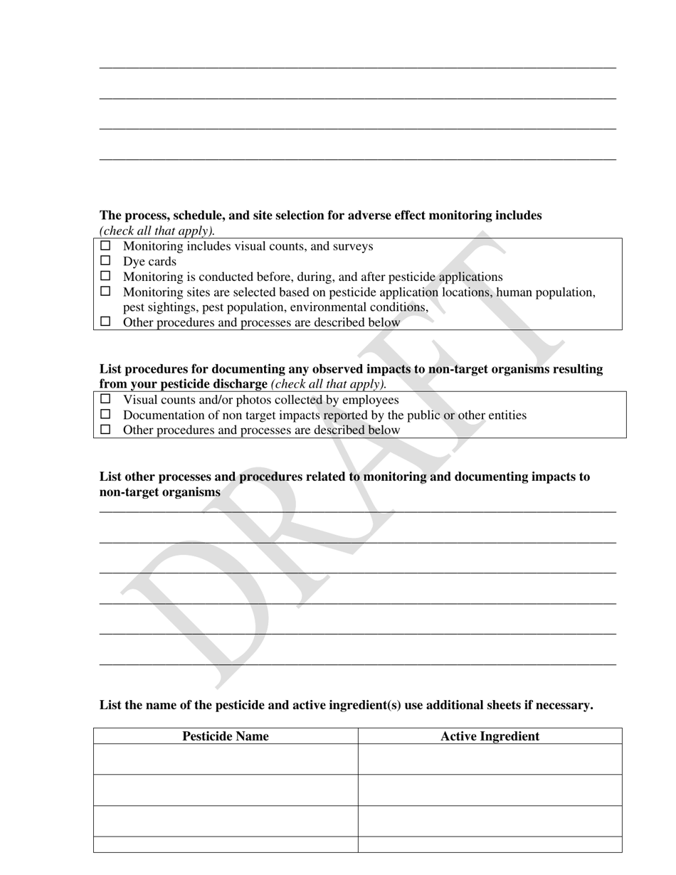 Pesticide Discharge Management Plan (Pdmp) - Draft - Nevada, Page 5