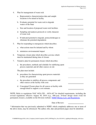 Application Requirements for Mining Operations - Nevada, Page 4