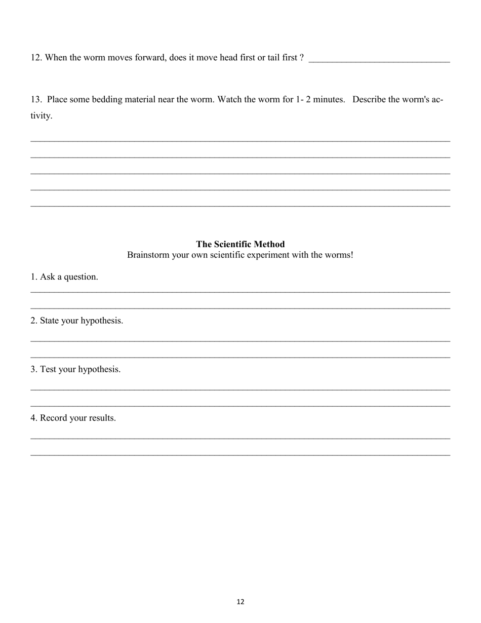 Recycling  Waste Reduction Student Workbook - Nevada, Page 12