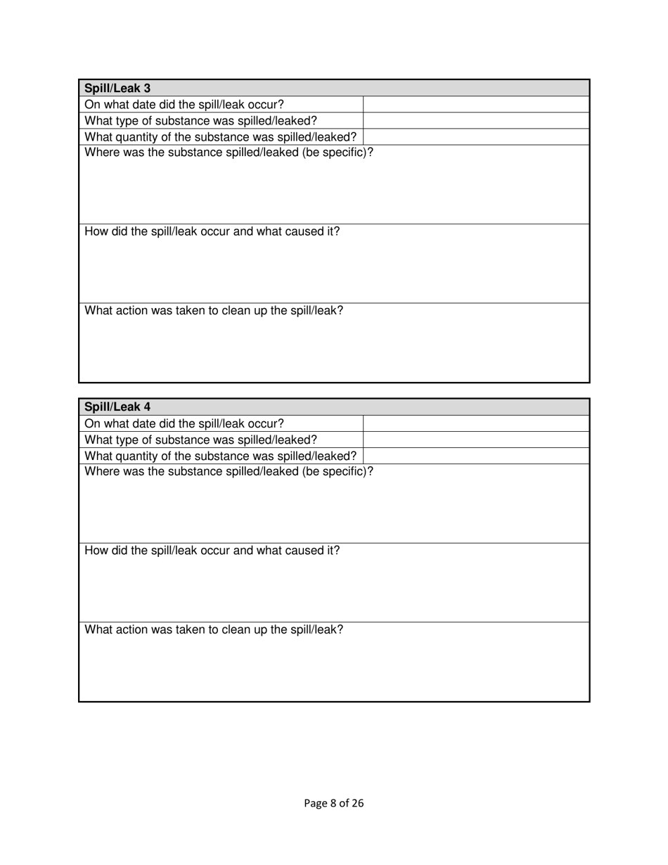 Stormwater Pollution Prevention Plan (Swppp) Template - Nevada, Page 10