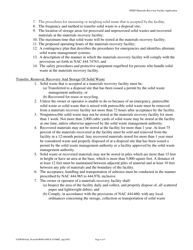 Materials Recovery Facility Application - Nevada, Page 4