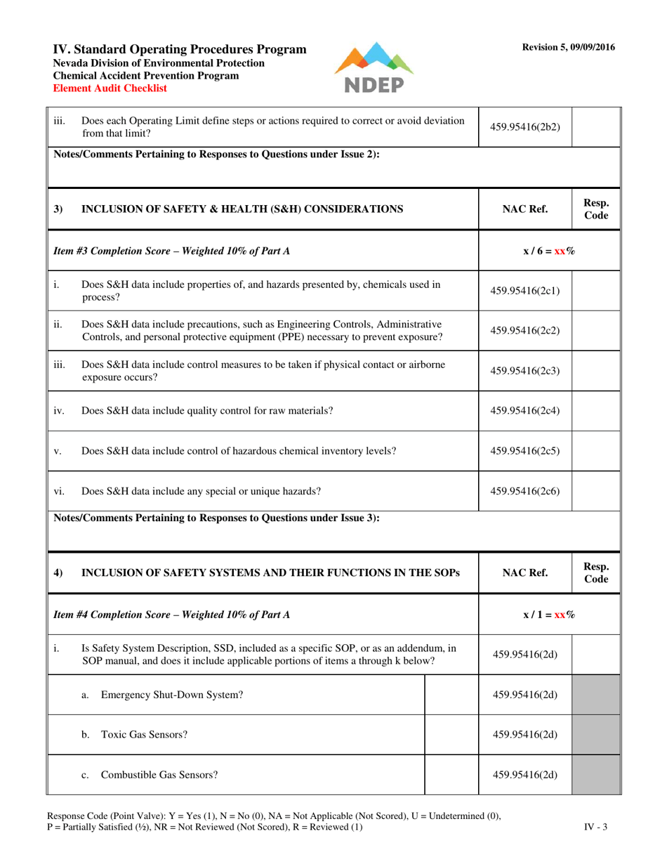 Form IV Fill Out, Sign Online and Download Printable PDF, Nevada