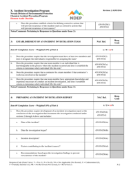Form X Incident Investigation Program Element Audit Checklist - Nevada, Page 2
