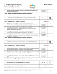 Form X Incident Investigation Program Element Audit Checklist - Nevada, Page 3