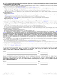 Form 547 Seller&#039;s Real Property Disclosure Form - Nevada, Page 5