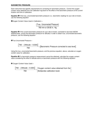 Instrument Calibration and Deployment Record - Nevada, Page 3