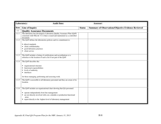 Appendix H Audit Checklists for the Nevada Brownfields Program - Nevada, Page 10